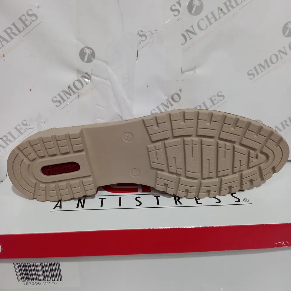 RIEKER WEDGE SANDAL SIZE 6.5