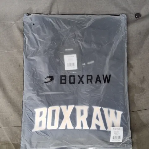 BAGGED BOXRAW EAST STREET SWEATSHIRT IN MIDNIGHT BLUE SIZE XS