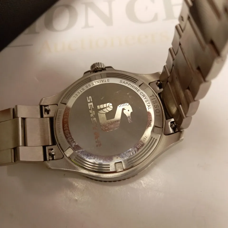 TISSOT SEASTAR 1000 CHRONOGRAPH WITH STAINLESS STEEL FOLDING CLASP