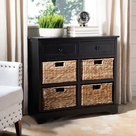 BOXED MARC 2 DRAWER 76.2CM W SOLID WOOD CHEST OF DRAWERS (1 BOX)