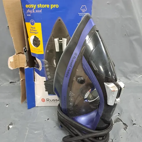 BOXED RUSSELL HOBBS EASY STORE PRO IRON