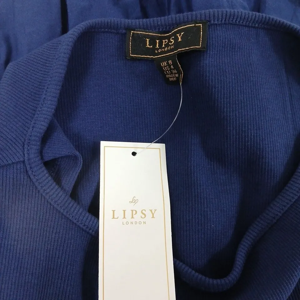LIPSY LONDON NAVY DRESS, UK 8