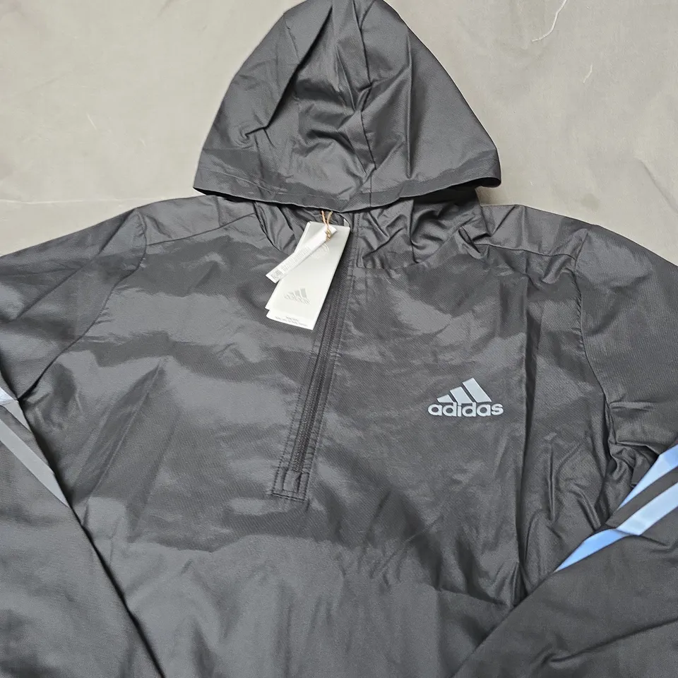 ADIDAS LIGHTWEIGHT FULLZIP JACKET - LARGE