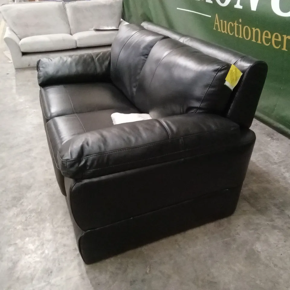 MARLOW 2 SEATER LEATHER SOFA RRP £1299