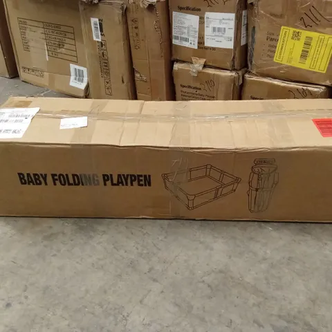 BOXED BABY FOLDING PLAYPEN