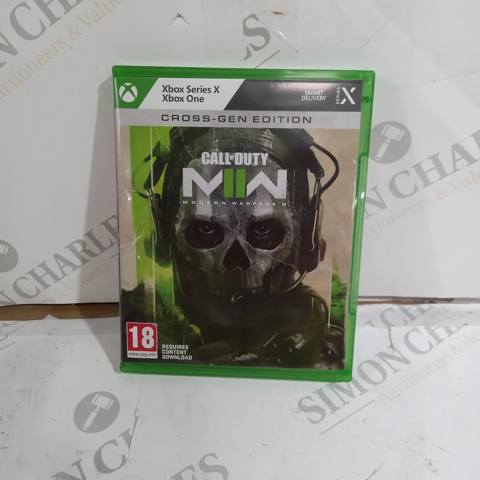 CALL OF DUTY MODERN WARFARE XBOX GAME