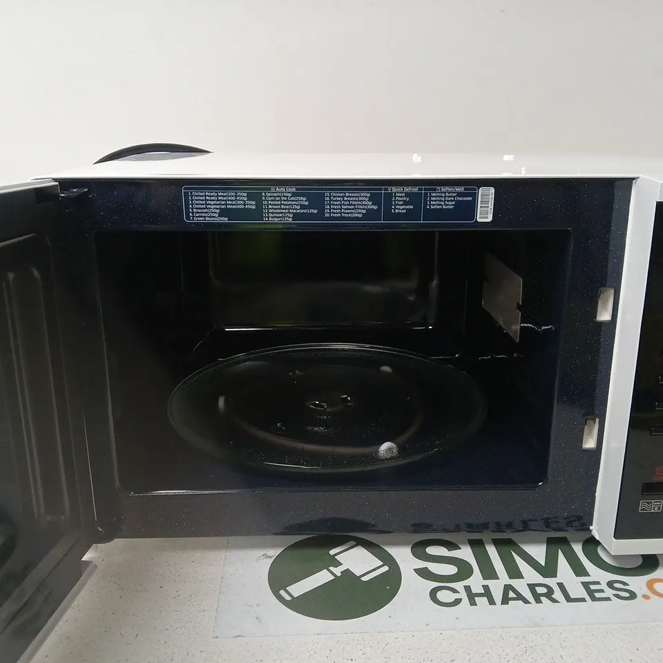 SAMSUNG MS23K3513AW/EU SOLO 23-LITRE MICROWAVE OVEN - WHITE - COLLECTION ONLY