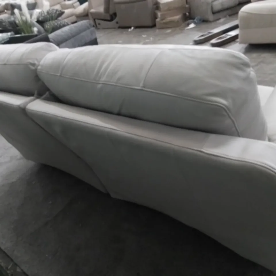DESIGNER G PLAN MADE TAYLOR KENSINGTON CLOUD FABRIC ELECTRIC RECLINING THREE SEATER SOFA