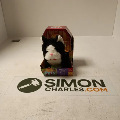 Pretty Little Kitty plush cat toy in packaging (3+)