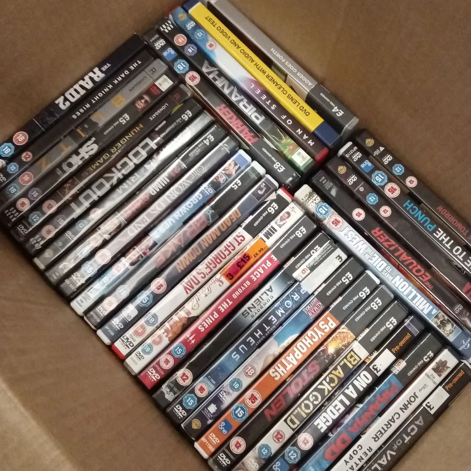 BOX TO CONTAIN A LARGE QUANTITY OF FILMS AND DVDs