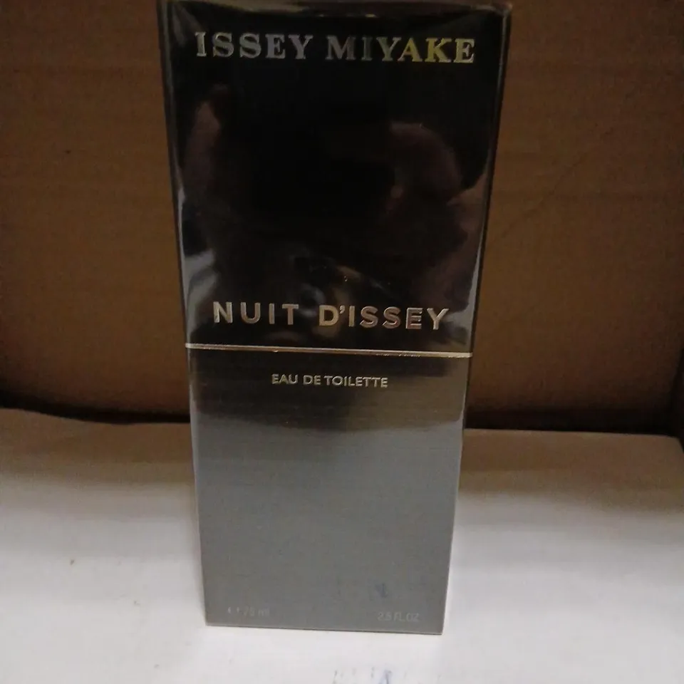 BOXED AND SEALED ISSEY MIYAKE NUIT D'ISSEY EAU DE TOILETTE 75ML
