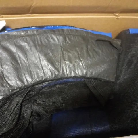 BOXED 4.5 FT BLUE JUNIOR TRAMPOLINE AND ENCLOSURE