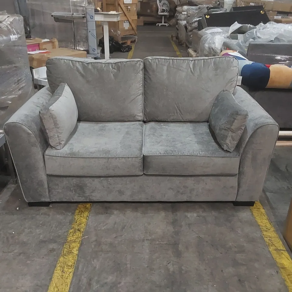 QUALITY DESIGNER PURINI 3 SEATER UPHOLSTERED MADE TO ORDER SOFA BED