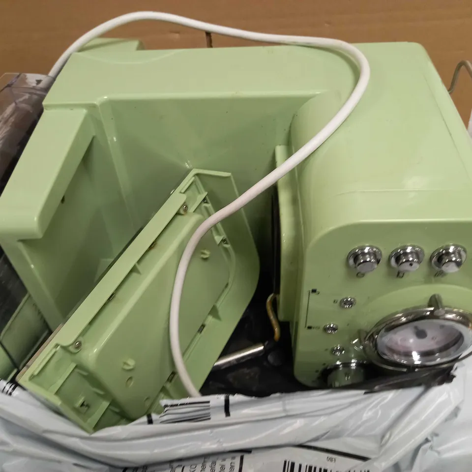 SWAN SK22110GN, RETRO PUMP ESPRESSO COFFEE MACHINE