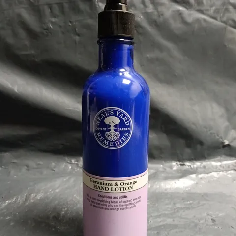 NEAL'S YARD GERANIUM & ORANGE HAND LOTION (200ML)
