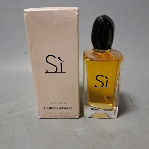 BOXED GIORGIO ARMANI SI EAU DE PARFUM 100ML