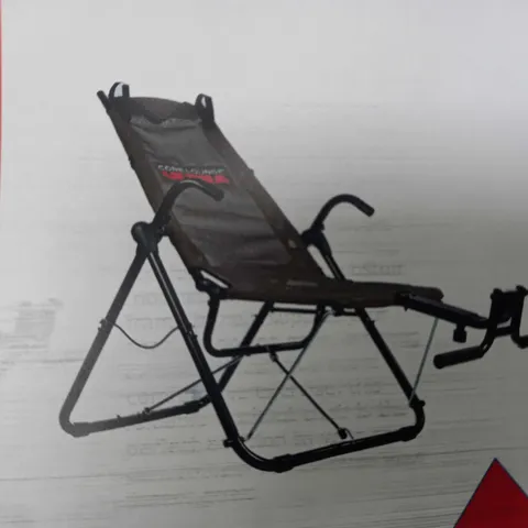 BRAND NEW BOXED FITQUEST CORE LOUNGE ULTRA FOLDABLE WORKOUT CHAIR - COLLECTION ONLY