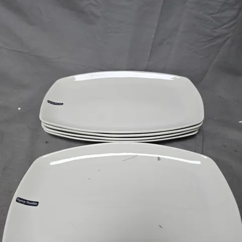 REGENCY PORCELAIN SET OF 5 OVAL DISHES