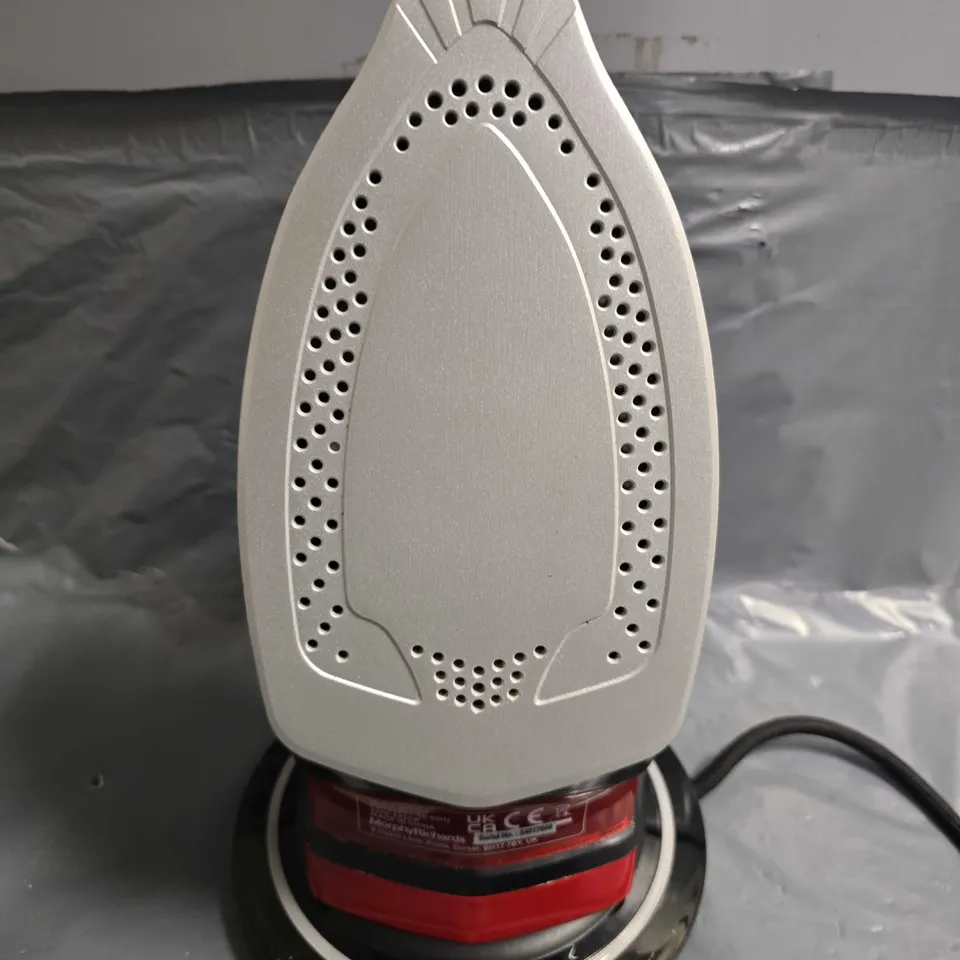 UNBOXED MORPHY RICHARDS IRON IN RED