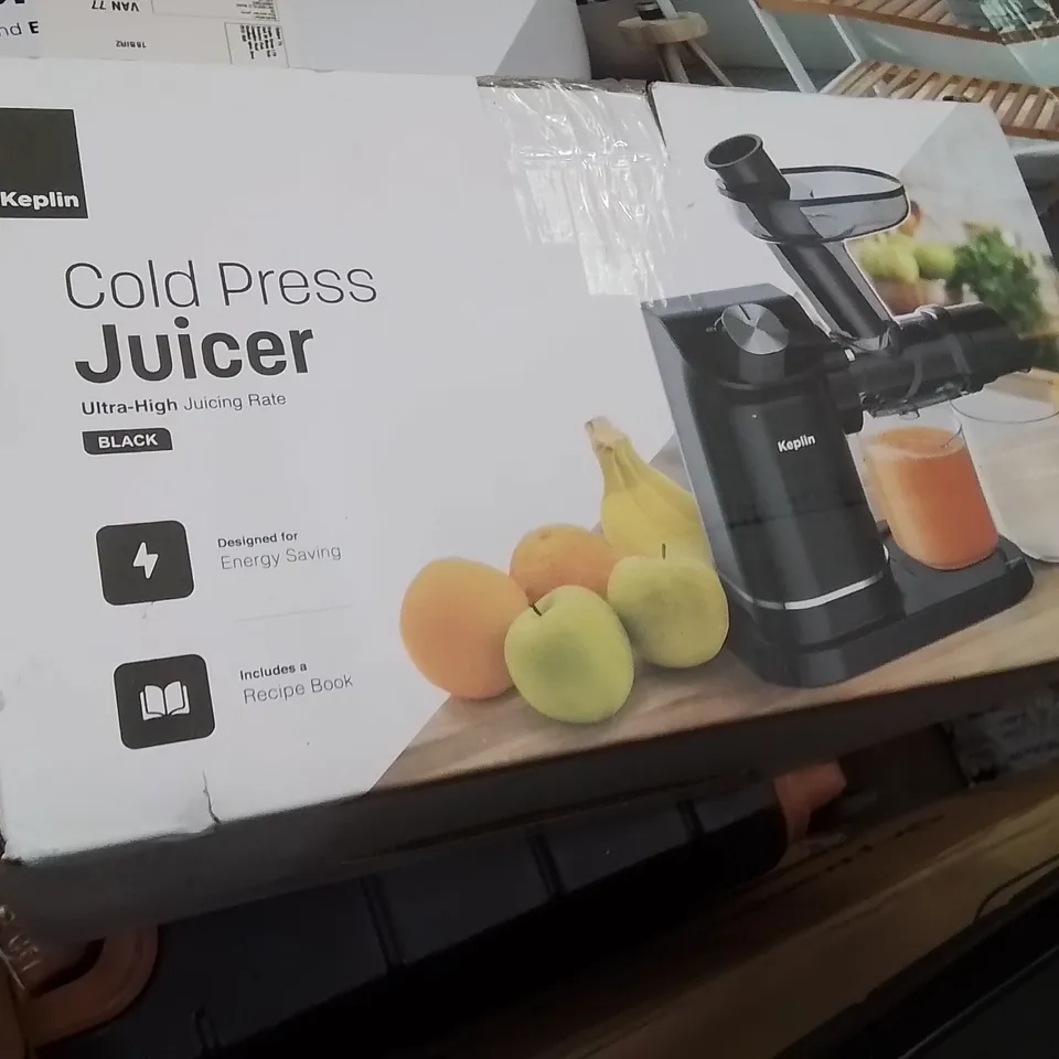 BOXED KEPLIN COLD PRESS JUICER 