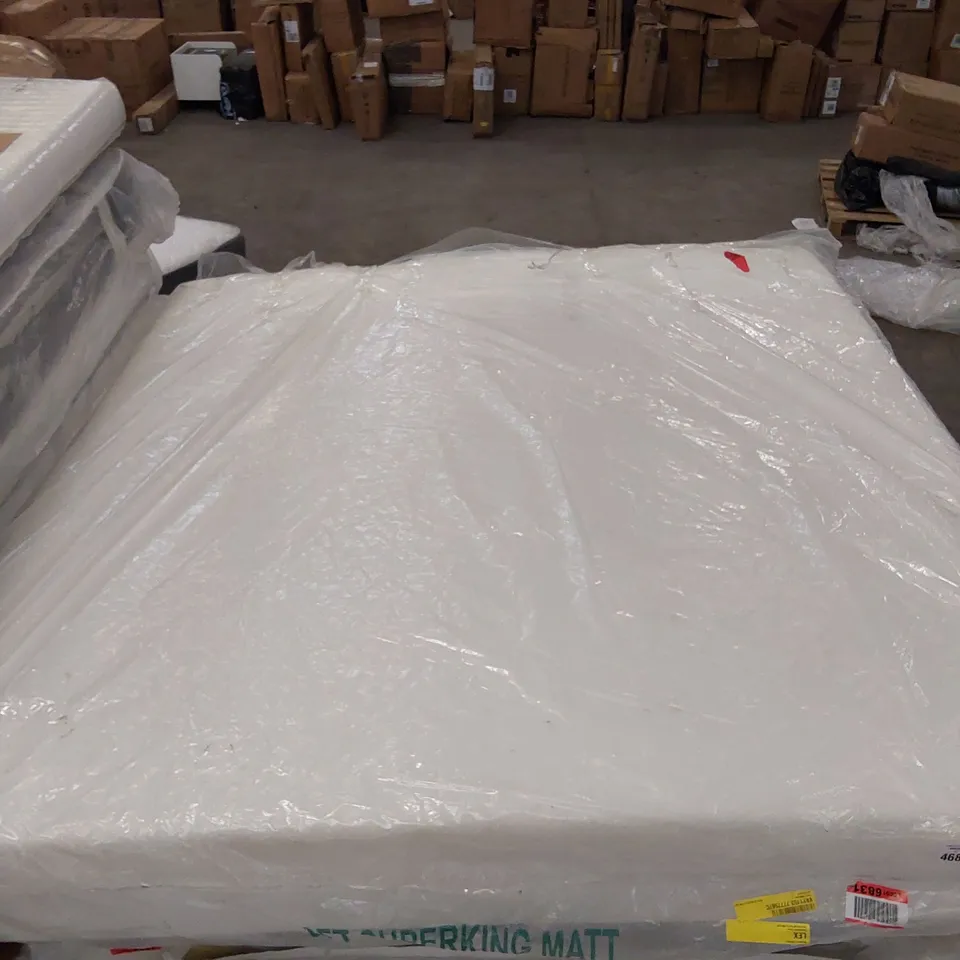 QUALITY BAGGED 6' SUPER KING SIZE FOAM MATTRESS 