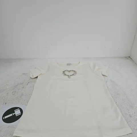 HEINE "HEART" WOMENS TOP UK 12