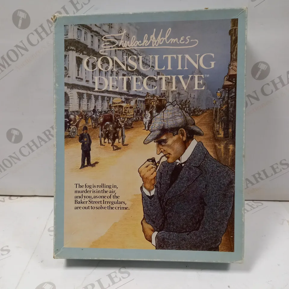 BOXED SHERLOCK HOLMES CONSULTING DECTECTIVE GAME
