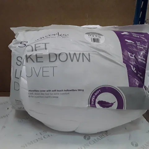 BRAND NEW SLEEP WORKS DOUBLE DUVET - 15.0 TOG