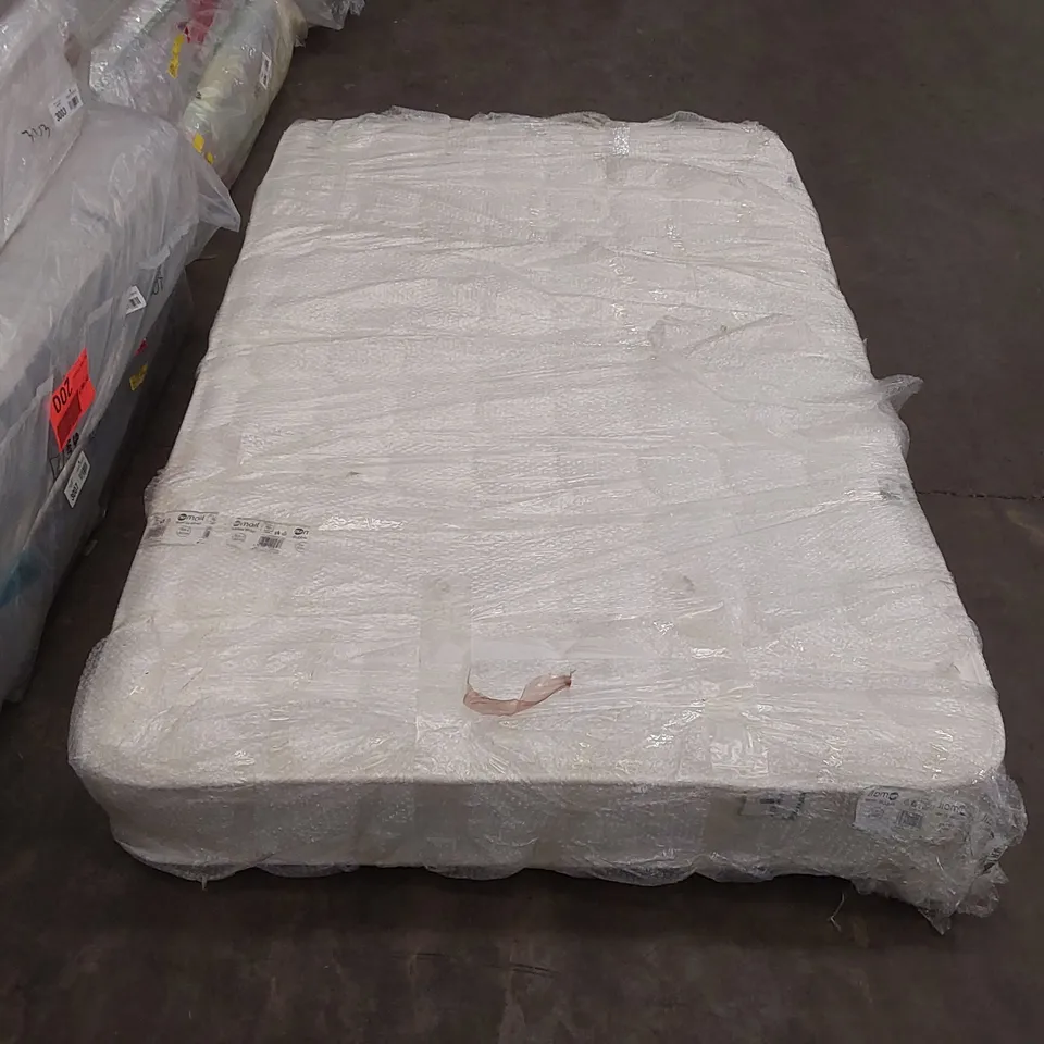 QUALITY BAGGED DWINNELL BARREL POCKET SPRUNG 1000 MATTRESS WITH TIGHT TOP MEMORY - 120CM SMALL DOUBLE