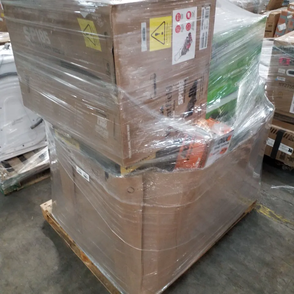 PALLET OF APPROXIMATELY 11 UNPROCESSED RAW RETURN HOUSEHOLD AND ELECTRICAL GOODS TO INCLUDE;