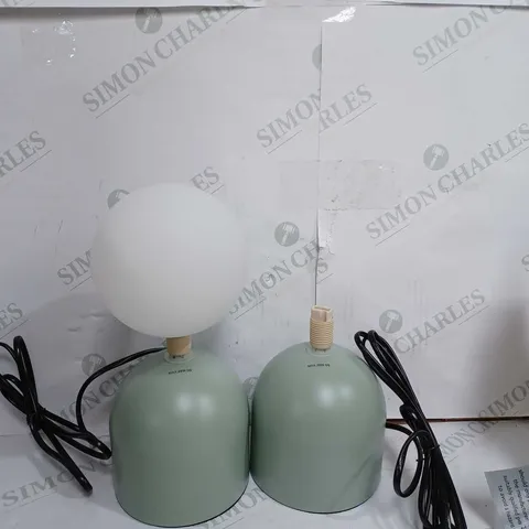 JOHN LEWIS LUPO TOUCH LAMP PAIR