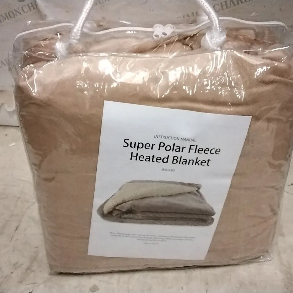 SUPER POLAR FLEECE 160 X 120 CM BLANKET ROSE
