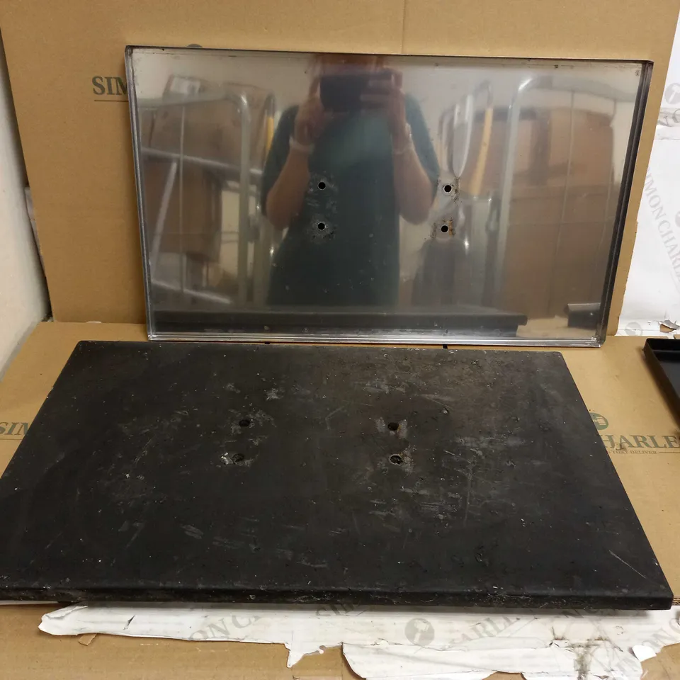 HOT PLATE PART WITH STAINLESS STEEL TOP AND TRAY
