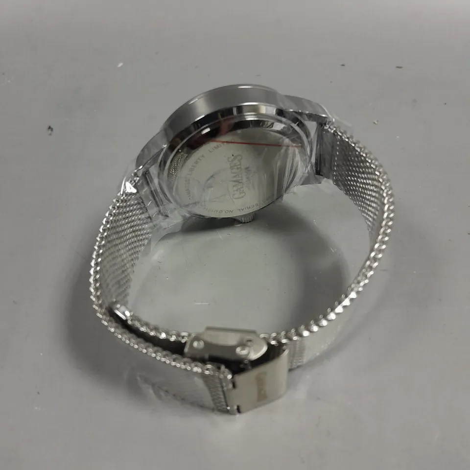 GAMAGES LIBERTY STEEL WATCH