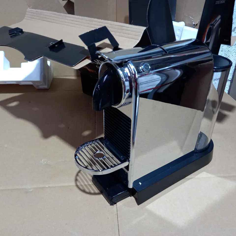 NESPRESSO CITIZ CHROME COFFEE MACHINE