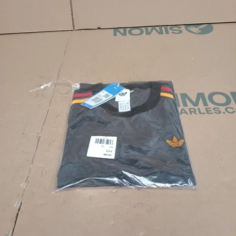 ADIDAS BLACK EXTRA SMALL TAGGED T SHIRT 