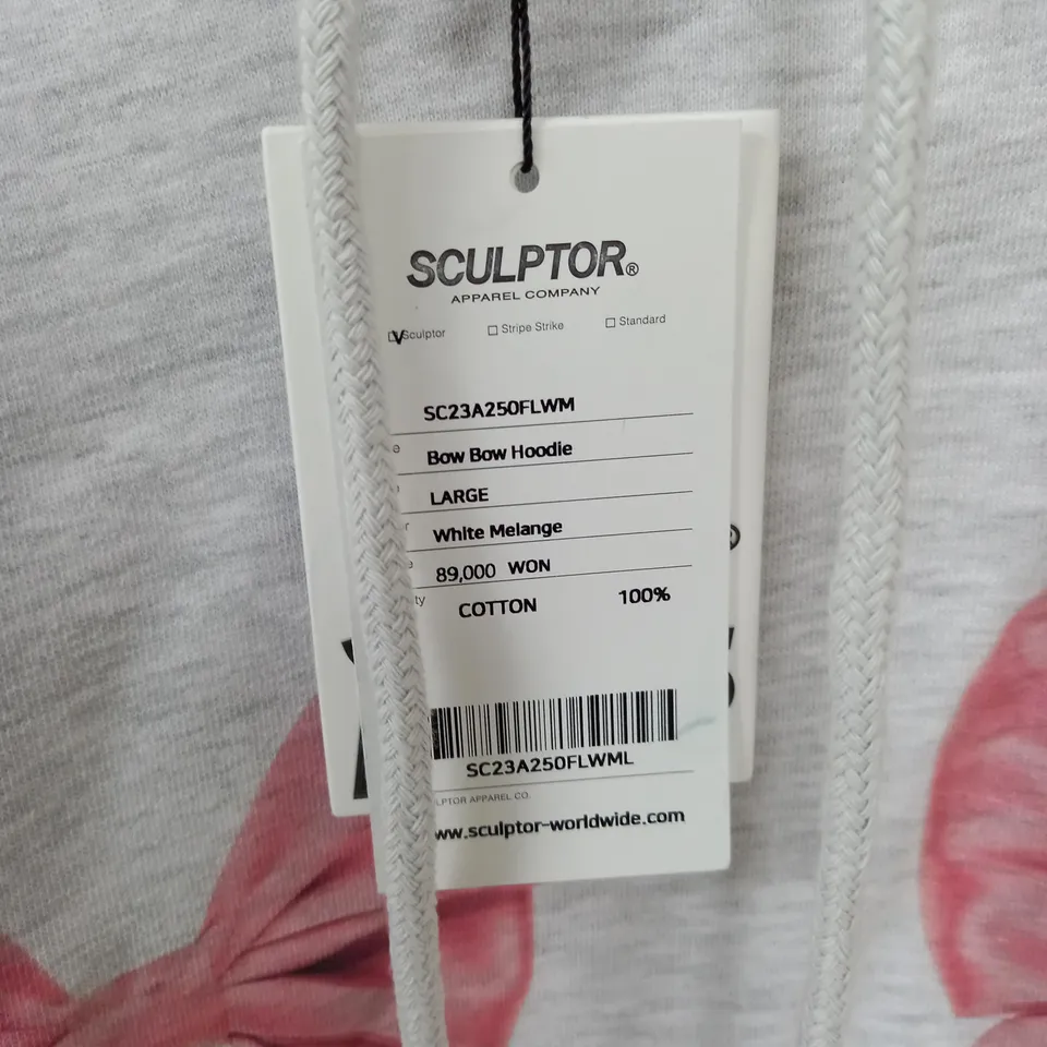 SCULPTOR BOW BOW HOODIE - LARGE 