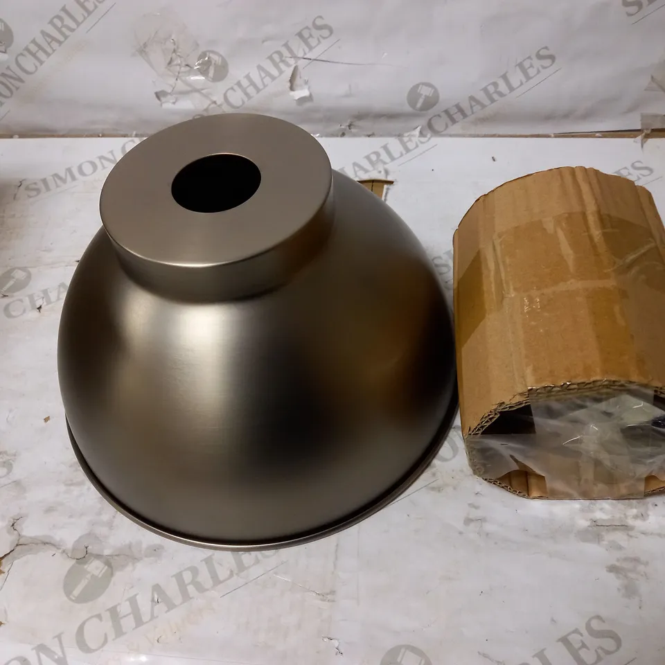 JOHN LEWIS BALDWIN PENDANT CEILING LIGHT, PEWTER/COPPER