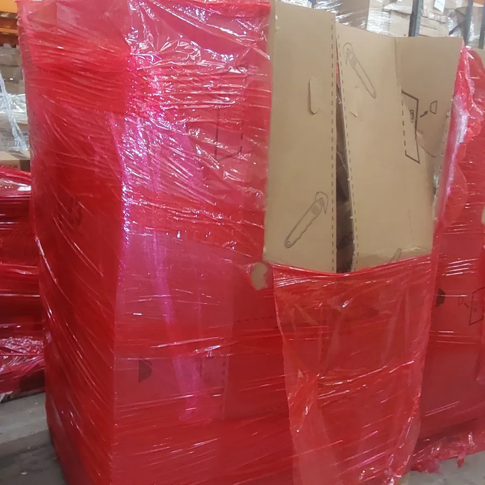 PALLET CONTAINING A VERY LARGE QUANTITY OF ASSORTED ITEMS INCLUDING: AMZCHEF SLOW JUICER, TELESCOPIC LADDER, BLINDS ECT