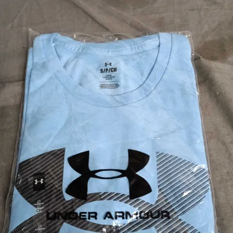 UNDER ARMOUR T-SHIRT – LIGHT BLUE - SIZE S