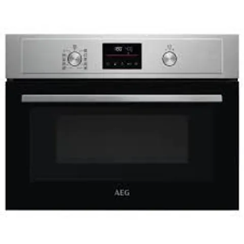 AEG 8000 COMBIQUICK COMBINATION MICROWAVE OVEN IN STAINLESS STEEL KMK565060M 