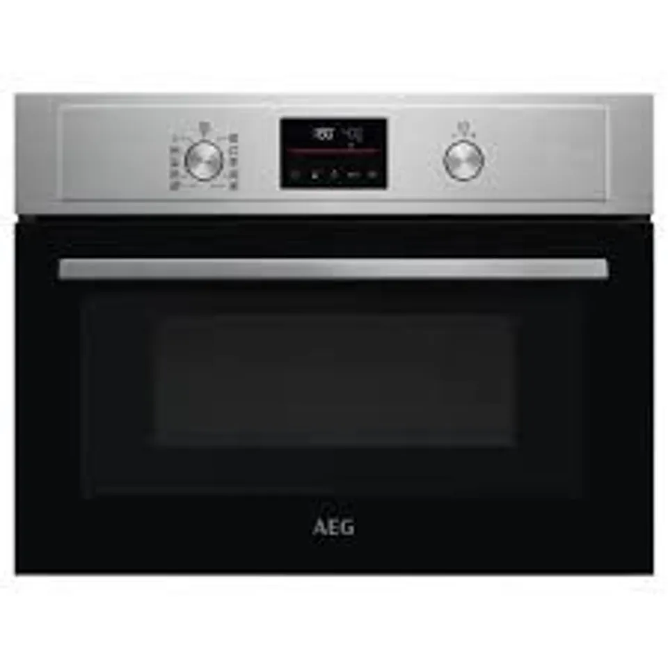 AEG 8000 COMBIQUICK COMBINATION MICROWAVE OVEN IN STAINLESS STEEL KMK565060M 