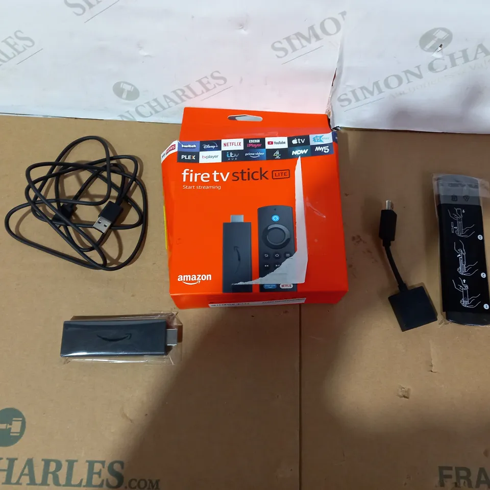 BOXED AMAZON FIRE TV STICK LITE