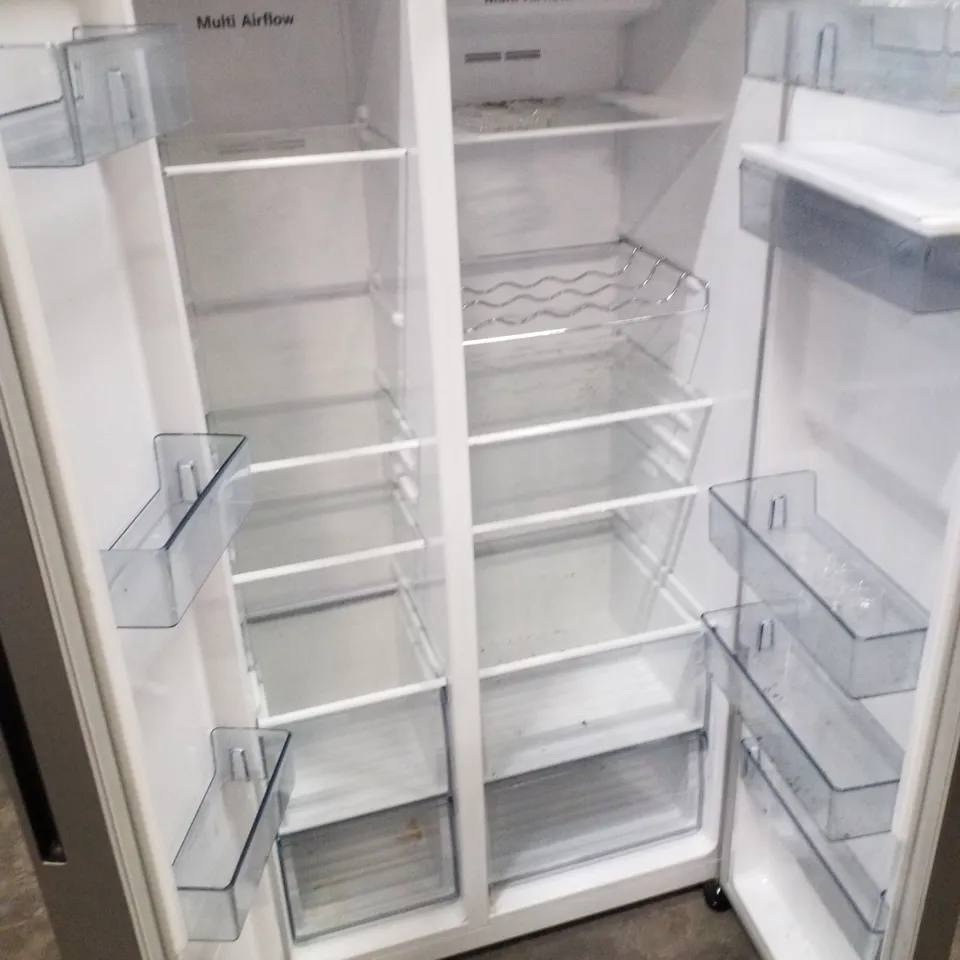 FRIDGEMASTER FREESTANDING AMERICAN FRIDGE FREEZER - UNPROCESSED RAW RETURN