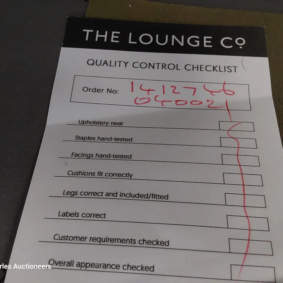QUALITY BRITISH DESIGNER LOUNGE Co. CORNER GROUP PLUSH GREEN FABRIC 