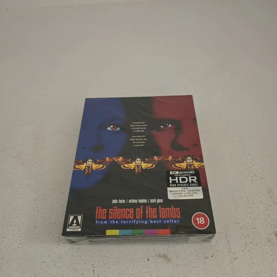 THE SILENCE OF THE LAMBS 4K ULTRA HD BLU RAY LIMITED EDITION SEALED
