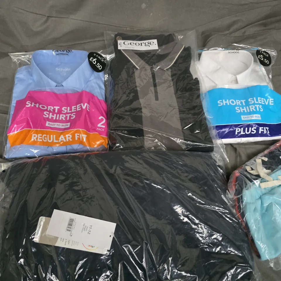 APPROXIMATELY 30 ASSORTED KIDS CLOTHING ITEMS IN VARIOUS STYLES, SIZES & COLOURS TO INCLUDE SHIRTS, 2 PC SET, SHORTS, ETC - COLLECTION ONLY