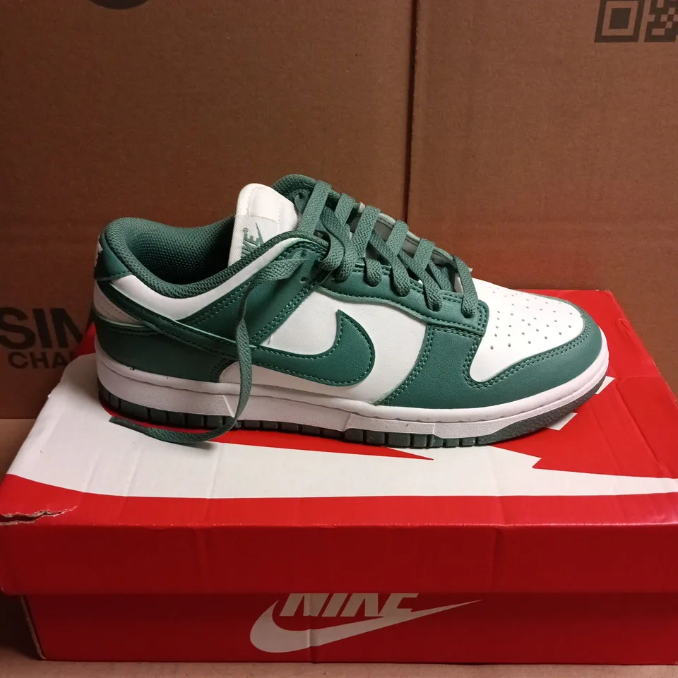 BOXED PAIR OF NIKE DUNK LOW NEXT NATURE TRAINERS - 6