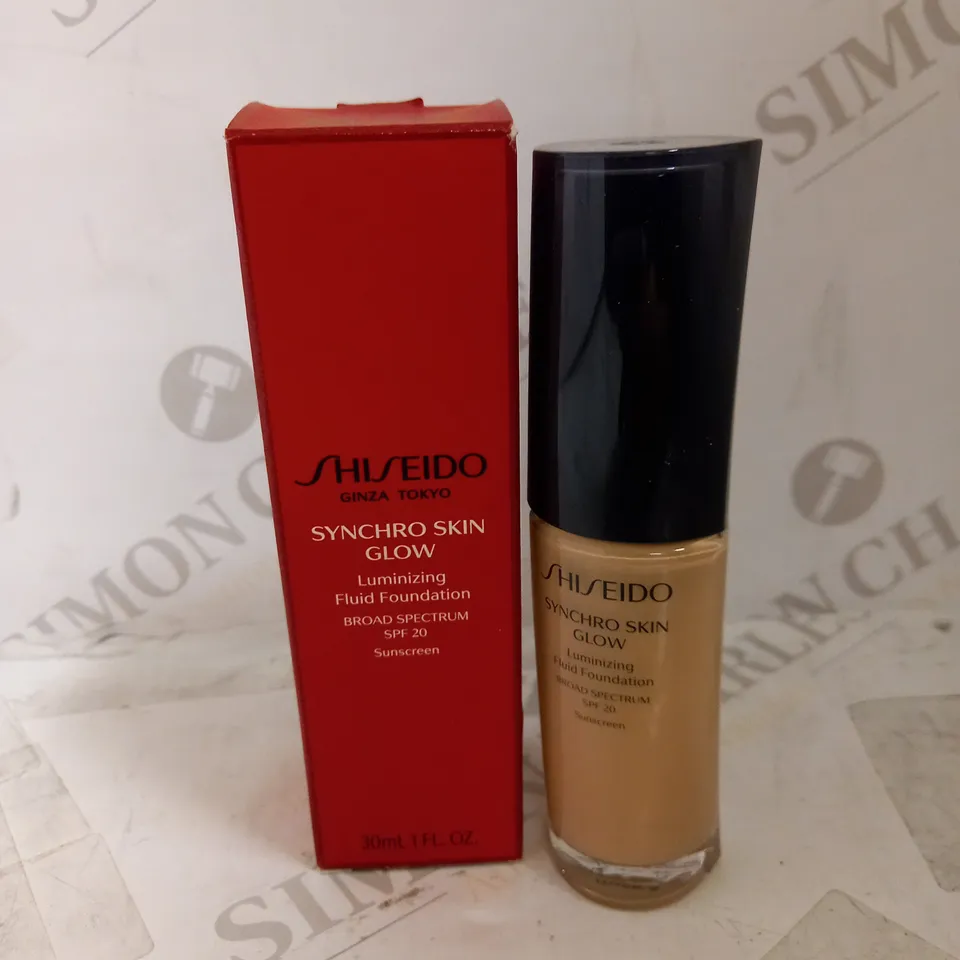 SHISEIDO SYNCHRO SKIN GLOW LUMINATING FLUID FOUNDATION 30ML - ROSE 4 