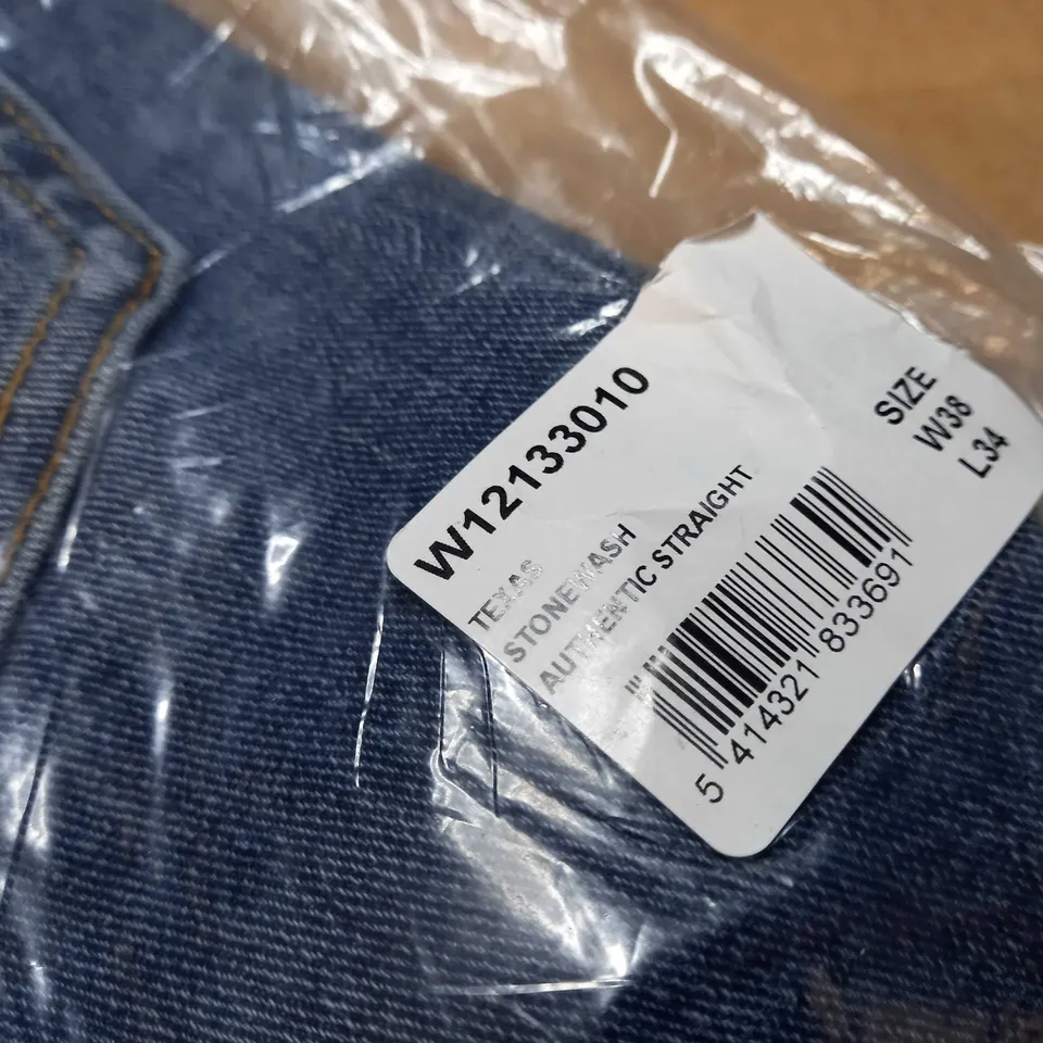 PACKAGED  WRANGLER TEXAS JEANS - SIZE W38/L34